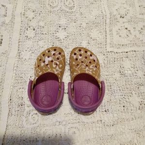Baby crocs for little girl